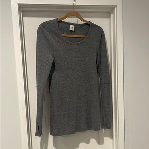 CAbi Gray Long Sleeve Tee